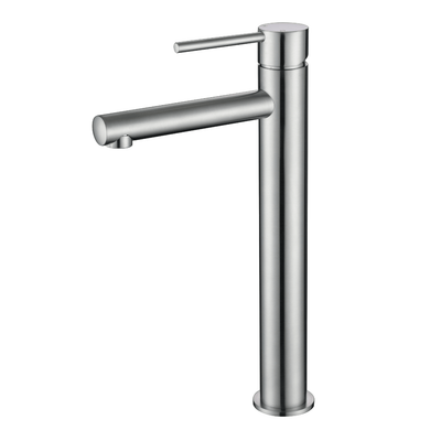 MN Star Mini High Rise Basin Mixer Electroplated Brushed Chrome - Sydney Home Centre