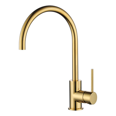 MN Star Mini Kitchen Mixer PVD Polished Brass - Sydney Home Centre