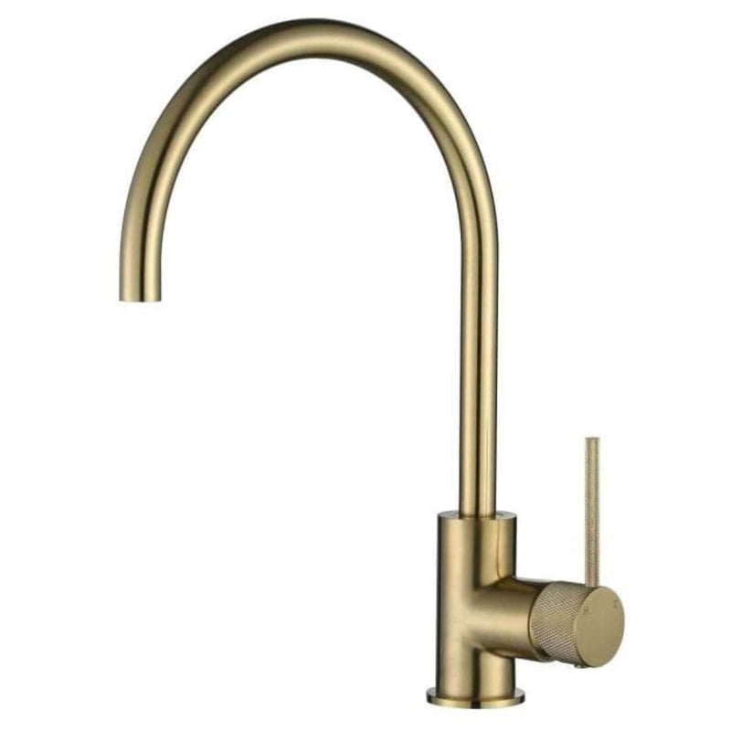 MN Star Mini Kitchen Mixer With Knurled Handle Brushed Bronze - Sydney Home Centre