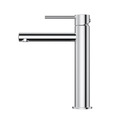 MN Star Mini Mid Rise Basin Mixer Electroplated Brushed Chrome - Sydney Home Centre