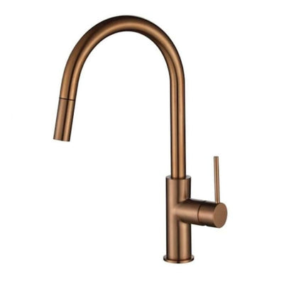 MN Star Mini Pull Out Kitchen Mixer Champagne - Sydney Home Centre