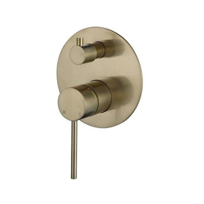 MN Star Mini Shower Diverter Brushed Bronze - Sydney Home Centre