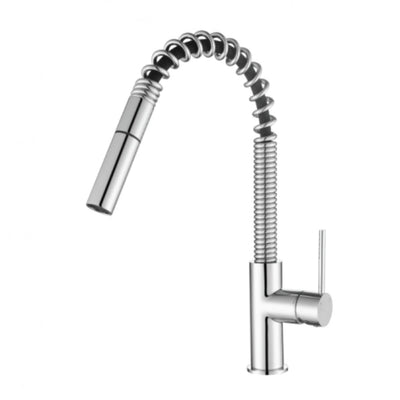 MN Star Mini Spring Pull Out Kitchen Mixer Chrome - Sydney Home Centre