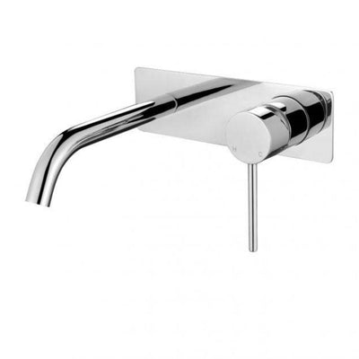 MN Star Mini Wall Basin / Bath Mixer With Knurled Handle Chrome - Sydney Home Centre