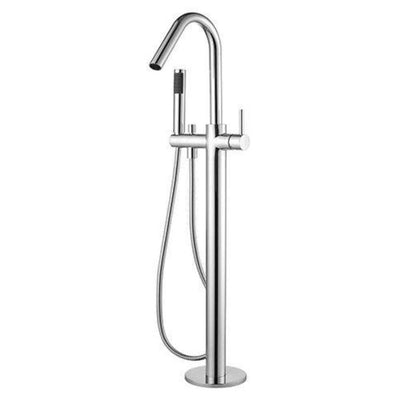 MN Star Round Floor Mixer with Hand Shower Chrome - Sydney Home Centre