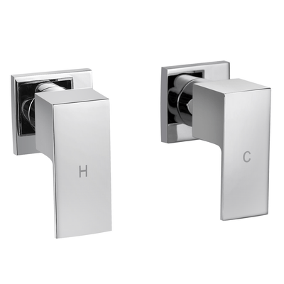 MN Wall Top Assemblies 1/4 Turn Square Chrome - Sydney Home Centre