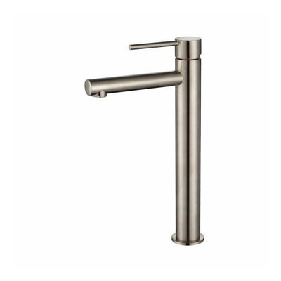 MN Star Mini High Rise Basin Mixer Brushed Nickel