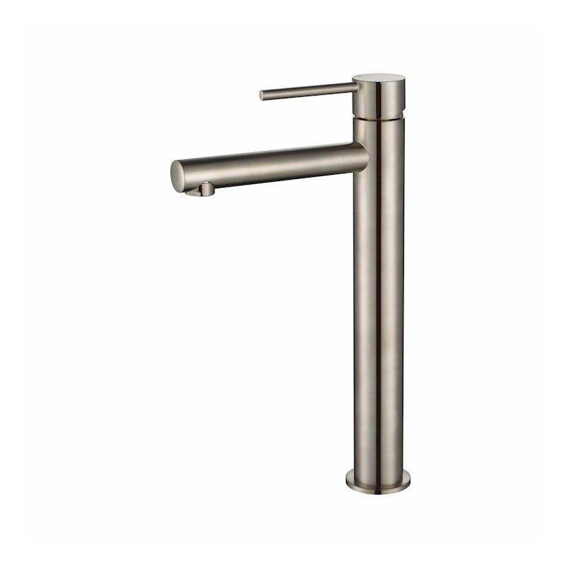 Star Mini High Rise Basin Mixer Brushed Nickel - Sydney Home Centre