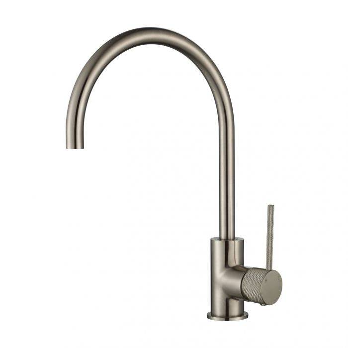 Star Mini Kitchen Mixer With Knurled Handle Brushed Nickel - Sydney Home Centre