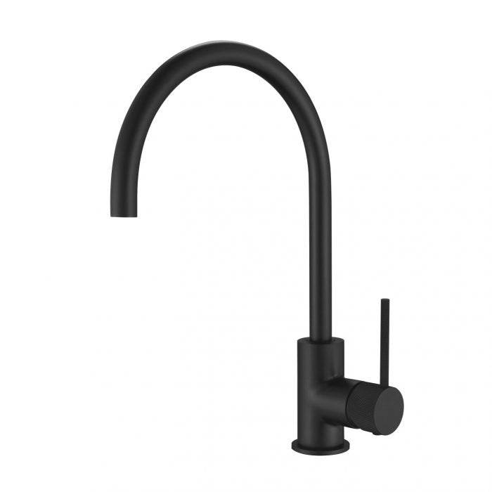 Star Mini Kitchen Mixer With Knurled Handle Matte Black - Sydney Home Centre