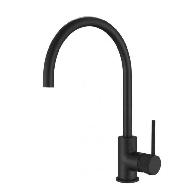 MN Star Mini Kitchen Mixer With Knurled Handle Matte Black