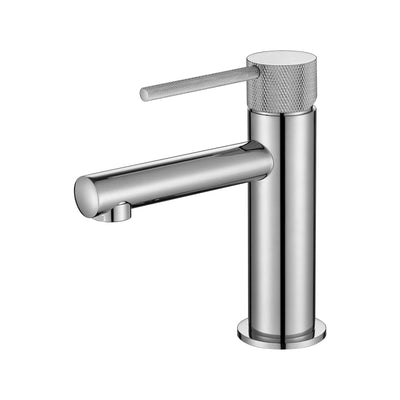 Star Mini Knurled Basin Mixer Chrome - Sydney Home Centre