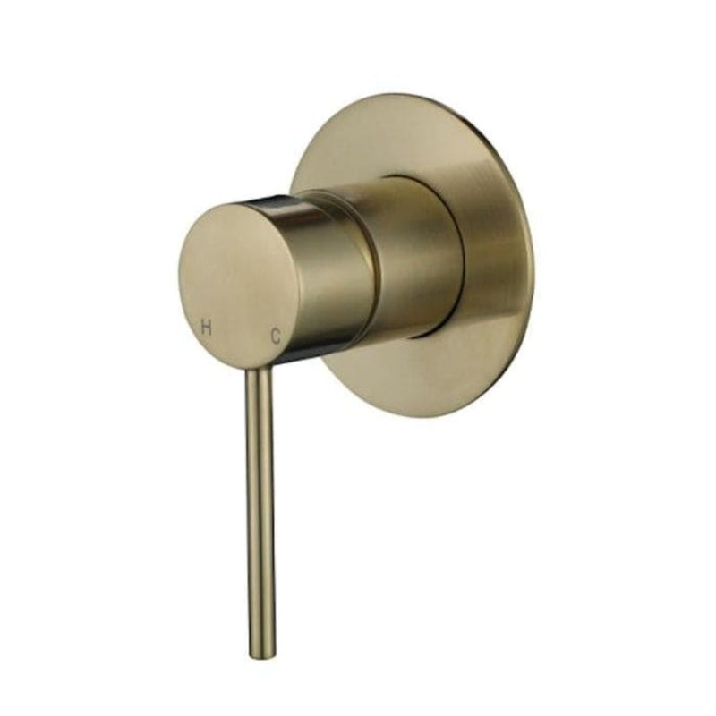 MN Star Mini Shower Mixer Brushed Bronze