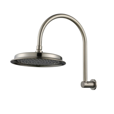 MN Montpellier Shower Arm With Shower Head Brushed Nickel