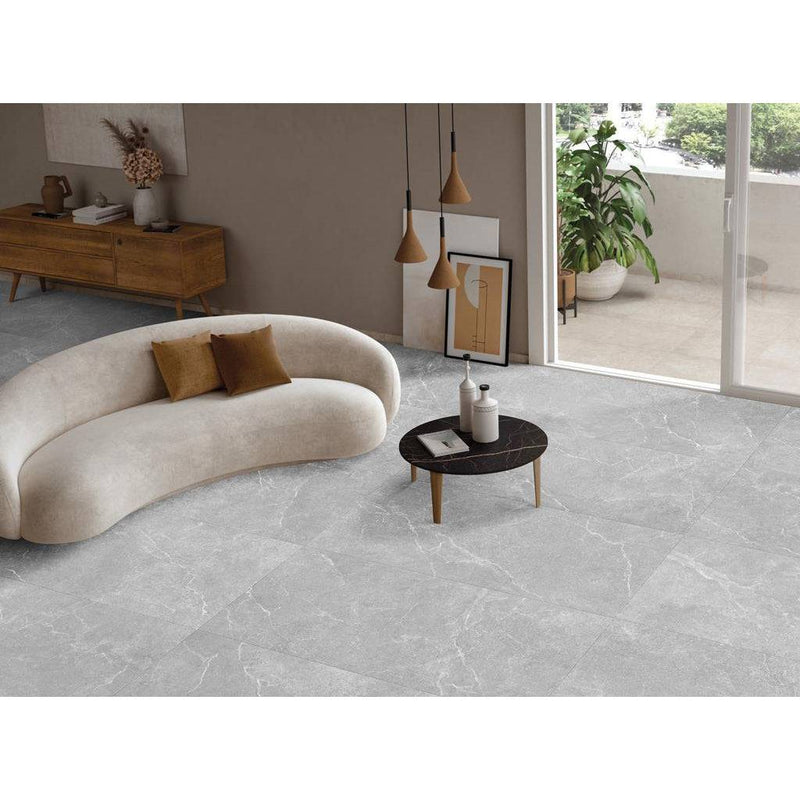 Petra Mix Light Grey 600x1200 Matte - Sydney Home Centre