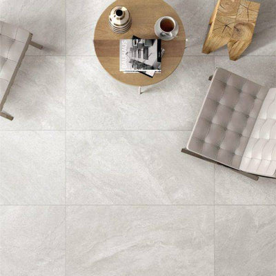 Quarzite Bianco 600x1200 Granulated - Sydney Home Centre