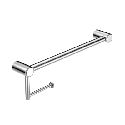 Nero Mecca Care 25mm Toilet Roll Rail 450mm Chrome - Sydney Home Centre