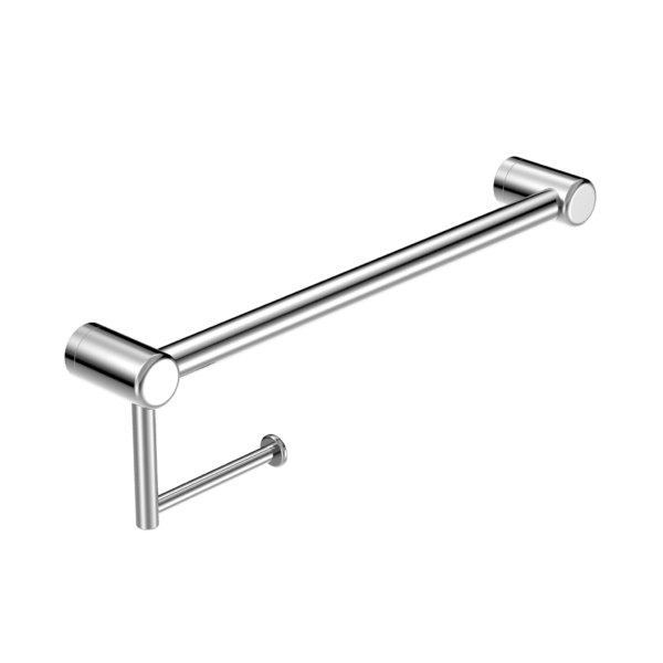 Nero Mecca Care 25mm Toilet Roll Rail 450mm Chrome - Sydney Home Centre