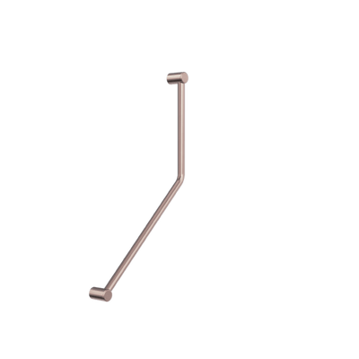 Nero Mecca Care 32mm Ambulant 45 Degree Bent Tube 450X650mm Brushed Bronze - Sydney Home Centre