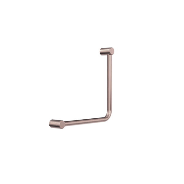 Nero Mecca Care 32mm Ambulant 90Degree Bent Tube 450X450mm Brushed Bronze - Sydney Home Centre