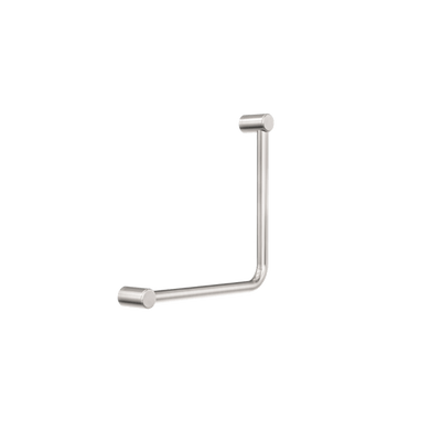 Nero Mecca Care 32mm Ambulant 90Degree Bent Tube 450X450mm Brushed Nickel - Sydney Home Centre