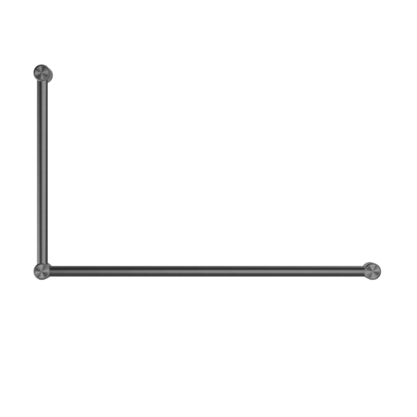 Nero Mecca Care 32mm Dda Grab Rail Set 90 Degree 600X1000mm Gun Metal - Sydney Home Centre