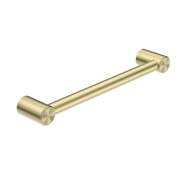 Nero Mecca Care 32mm Grab Rail 450mm Brushed Gold - Sydney Home Centre