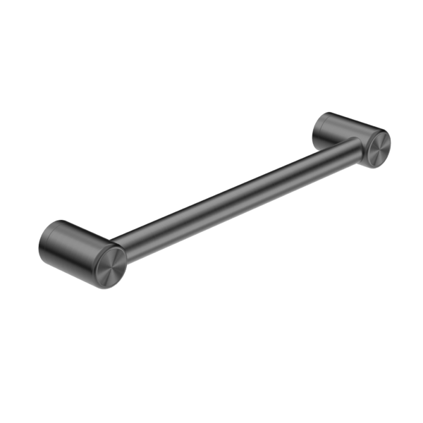 Nero Mecca Care 32mm Grab Rail 450mm Gun Metal - Sydney Home Centre