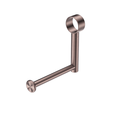 Nero Mecca Care Add On Toilet Roll Holder Brushed Bronze - Sydney Home Centre