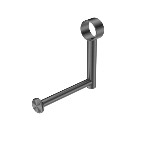 Nero Mecca Care Add On Toilet Roll Holder Gun Metal - Sydney Home Centre