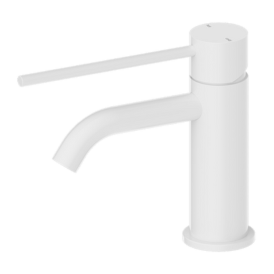 Nero Mecca Care Basin Mixer Matte White - Sydney Home Centre