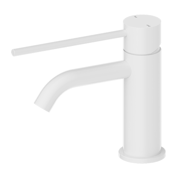 Nero Mecca Care Basin Mixer Matte White - Sydney Home Centre