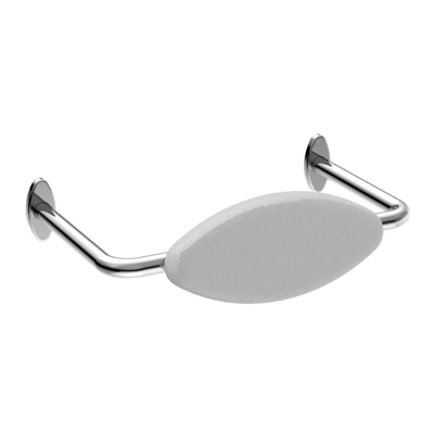 Nero Mecca Care Dda Toilet Backrest Chrome - Sydney Home Centre