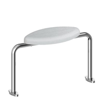 Nero Mecca Care Dda Toilet Backrest Chrome - Sydney Home Centre