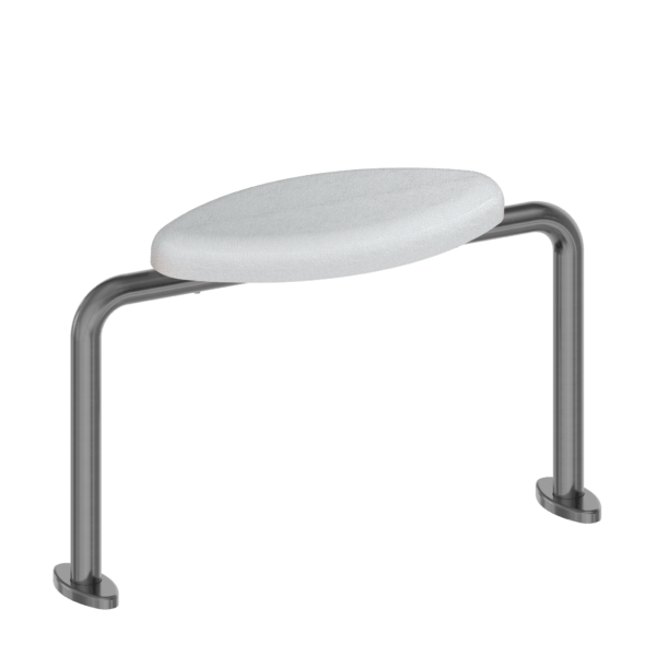 Nero Mecca Care Dda Toilet Backrest Gun Metal - Sydney Home Centre