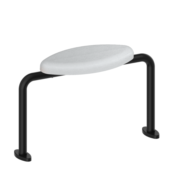 Nero Mecca Care Dda Toilet Backrest Matte Black - Sydney Home Centre