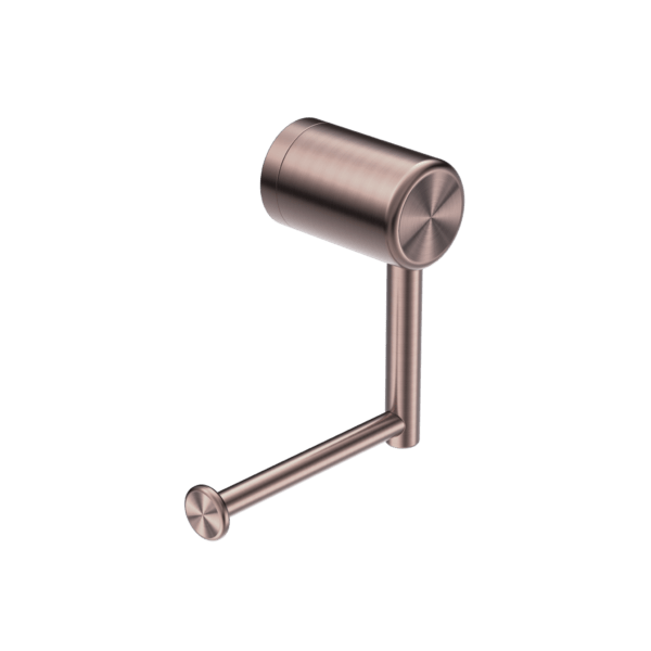 Nero Mecca Care Heavy Duty Toilet Roll Holder Brushed Bronze - Sydney Home Centre