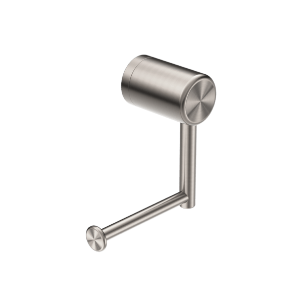 Nero Mecca Care Heavy Duty Toilet Roll Holder Brushed Nickel - Sydney Home Centre