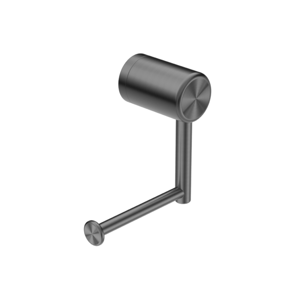 Nero Mecca Care Heavy Duty Toilet Roll Holder Gun Metal - Sydney Home Centre