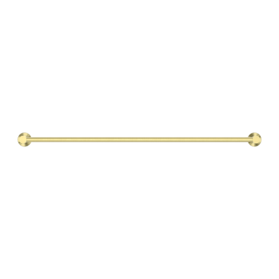 Nero Mecca Double Towel Rail 800mm Brushed Gold - Sydney Home Centre