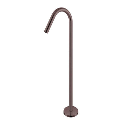 Nero Mecca Floor Standing Bath Spout Only Brushed Bronze - Sydney Home Centre