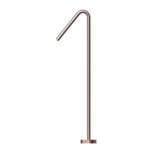 Nero Mecca Floor Standing Bath Spout Only Brushed Bronze - Sydney Home Centre