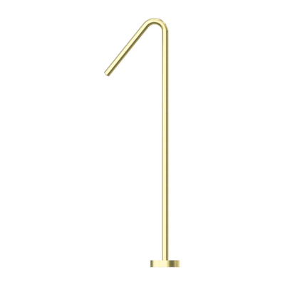 Nero Mecca Floor Standing Bath Spout Only Brushed Gold - Sydney Home Centre