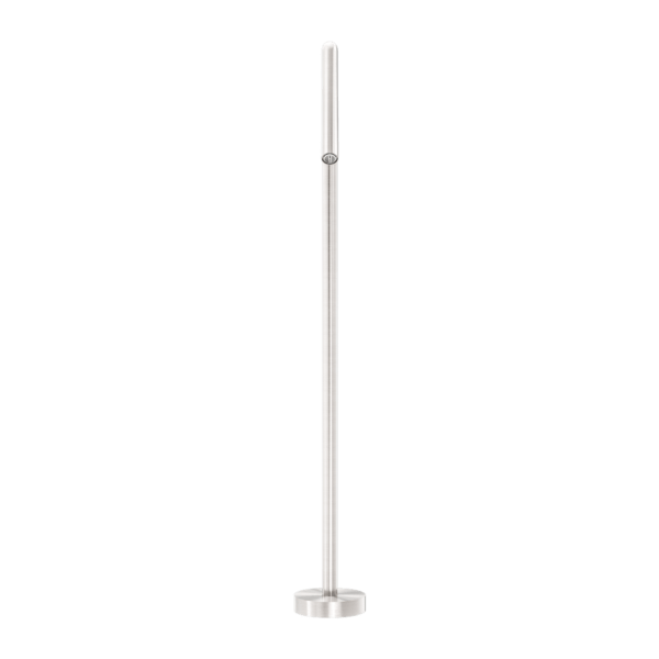 Nero Mecca Floor Standing Bath Spout Only Brushed Nickel - Sydney Home Centre