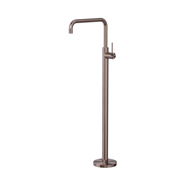 Nero Mecca Free Standing Bath Mixer Square Shape Brushed Bronze - Sydney Home Centre