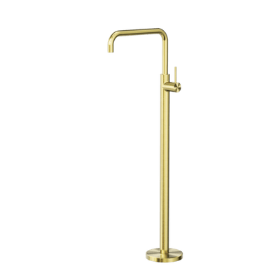 Nero Mecca Free Standing Bath Mixer Square Shape Brushed Gold - Sydney Home Centre