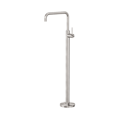 Nero Mecca Free Standing Bath Mixer Square Shape Brushed Nickel - Sydney Home Centre