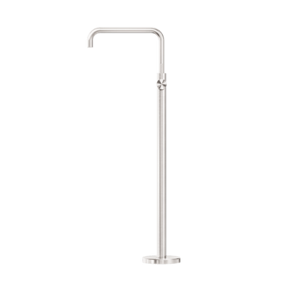 Nero Mecca Free Standing Bath Mixer Square Shape Brushed Nickel - Sydney Home Centre