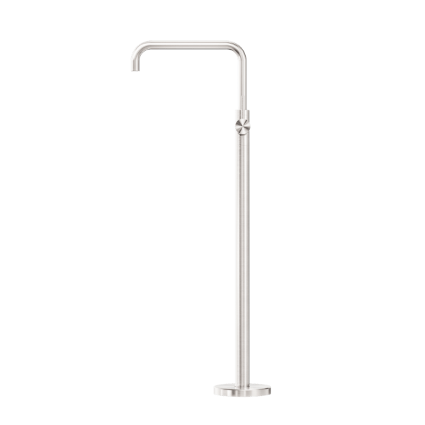 Nero Mecca Free Standing Bath Mixer Square Shape Brushed Nickel - Sydney Home Centre