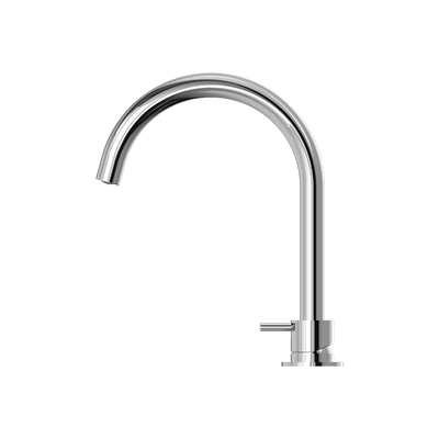 Nero Mecca Hob Basin Mixer Round Spout Chrome - Sydney Home Centre